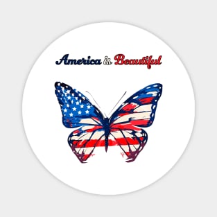 America is beautiful Magnet